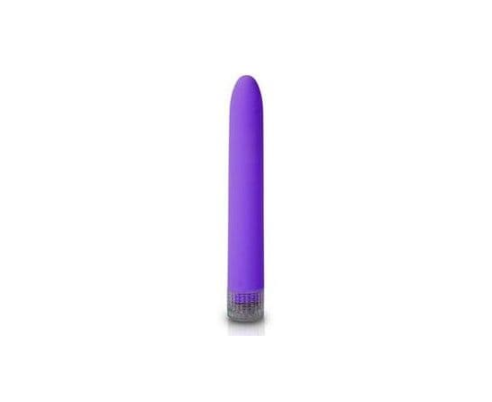 Классический вибромассажер Topco Sales Climax Smooth - 15,2 см., Цвет: фиолетовый, фото 