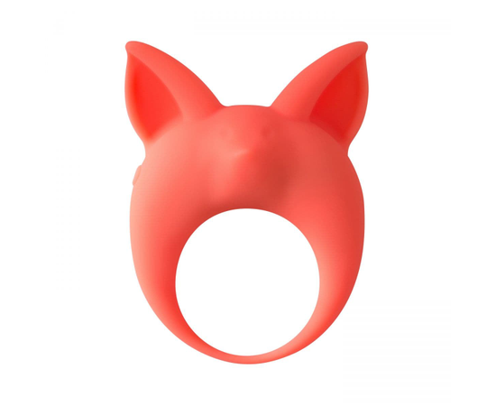 Эрекционное кольцо Kitten Kyle, Цвет: оранжевый, фото 