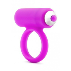 Эрекционное кольцо с вибрацией Pink Vibe, фото 