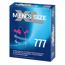 Стимулирующая насадка на пенис MEN SIZE 777, фото 