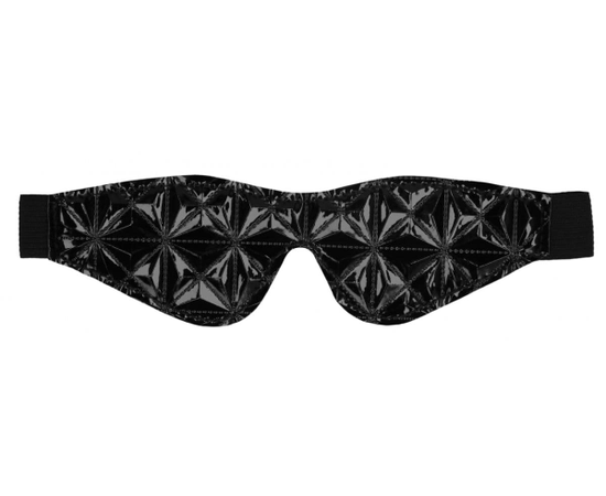 Черная маска на глаза закрытого типа Luxury Eye Mask, фото 