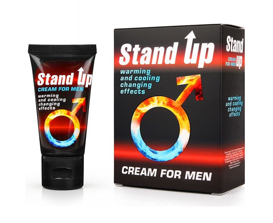 Возбуждающий крем для мужчин Stand Up - 25 гр., фото 