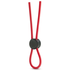 Эрекционное лассо Silicone Loop Cock Ring, Цвет: красный, фото 