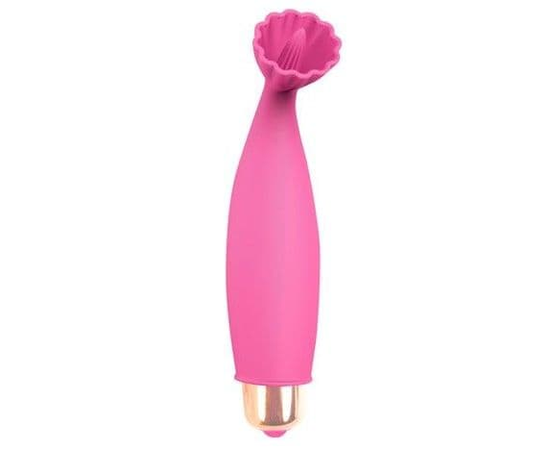 Клиторальный стимулятор Bior toys - 10,5 см., Цвет: розовый, фото 
