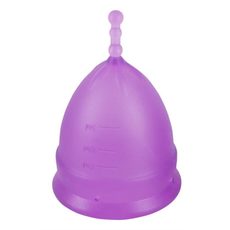 Фиолетовая менструальная чаша Menstrual Cup Large, фото 