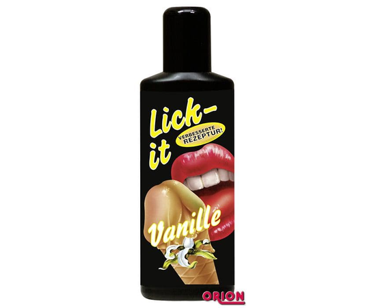 Съедобная смазка Lick It со вкусом ванили - 50 мл., фото 