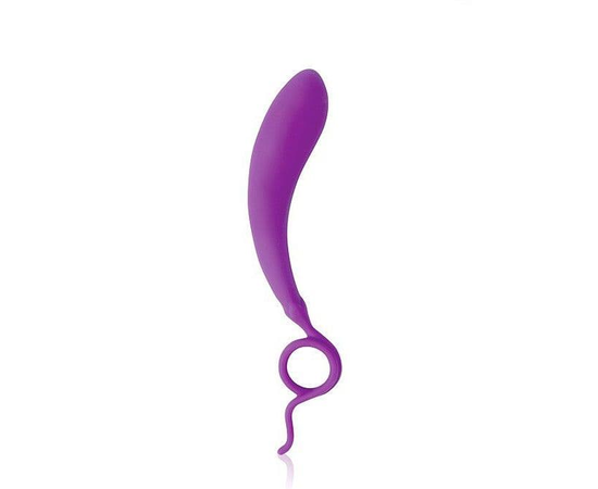 Фиолетовый стимулятор G-точки COSMO - 12 см., Цвет: фиолетовый, фото 