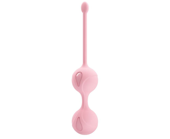 Нежно-розовые вагинальные шарики Kegel Tighten Up I, Цвет: нежно-розовый, фото 