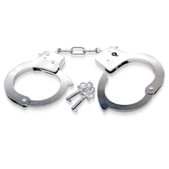 Металлические наручники Metal Handcuffs с ключиками, фото 