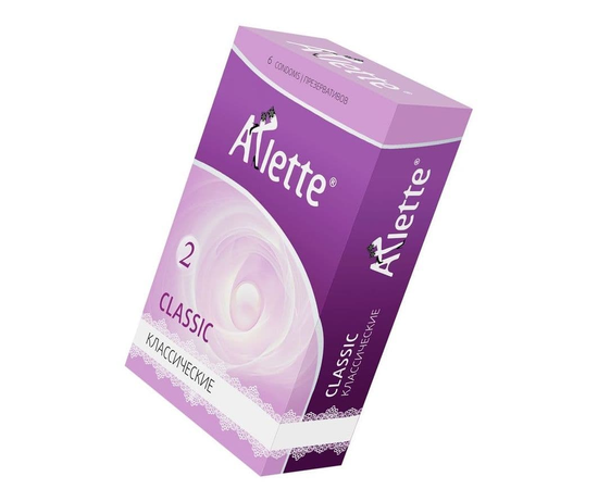 Классические презервативы Arlette Classic - 6 шт., фото 