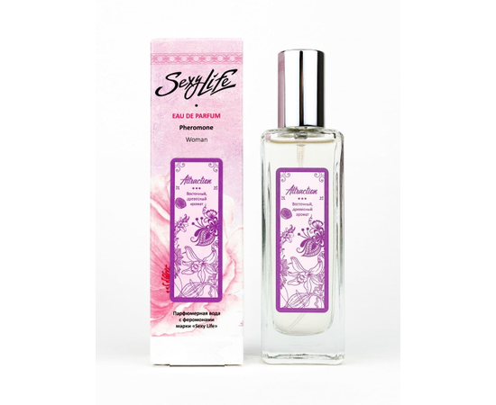 Женская парфюмерная вода с феромонами Sexy Life Attraction - 30 мл., фото 
