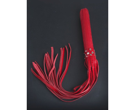 Плеть "Ракета" с красными хвостами - 65 см., фото 