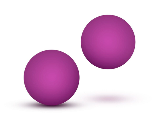 Розовые вагинальные шарики Double O Beginner Kegel Balls, Цвет: розовый, фото 