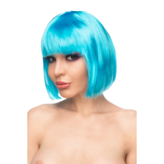 Голубой парик "Сора", Цвет: голубой, фото 
