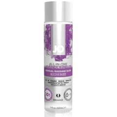 Массажный гель ALL-IN-ONE Massage Oil Lavender с ароматом лаванды - 120 мл., фото 