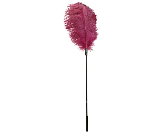 Розовое перышко для щекотания - 62 см., фото 