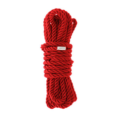 Веревка для шибари DELUXE BONDAGE ROPE - 5 м., Цвет: красный, фото 