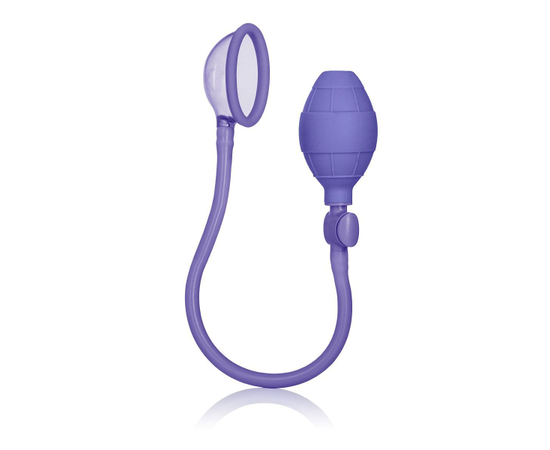 Фиолетовая помпа для клитора Mini Silicone Clitoral Pump, Цвет: фиолетовый, фото 