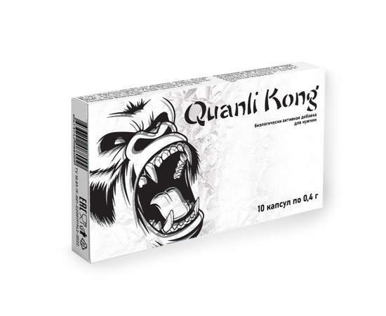 БАД для мужчин Quanli Kong - 10 капсул (400 мг.), фото 