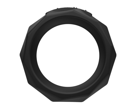 Черное эрекционное кольцо Maximus 55, фото 