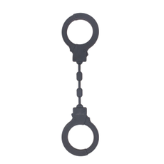 Силиконовые наручники Le Frivole, Цвет: темно-серый, фото 