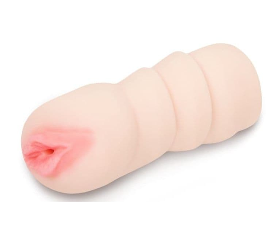 Телесный мастурбатор-вагина с рельефом, фото 