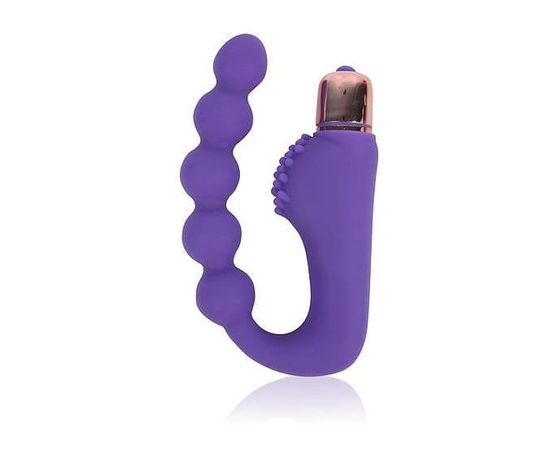 Фиолетовый фантазийный вибромассажер-елочка Cosmo, фото 