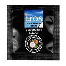 Саше массажного масла Eros tropic с ароматом кокоса - 4 гр., фото 