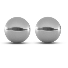 Серебристые вагинальные шарики Gleam Stainless Steel Kegel Balls, фото 