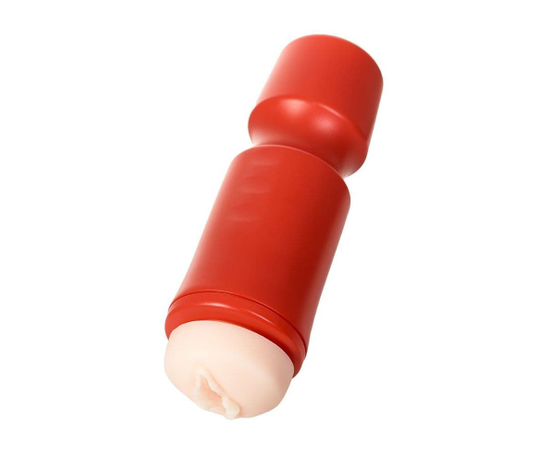Мастурбатор-вагина A-Toys в красной колбе, фото 