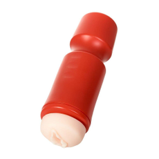 Мастурбатор-вагина A-Toys в красной колбе, фото 