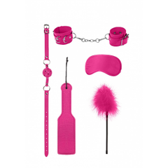 Игровой набор БДСМ Introductory Bondage Kit №4, Цвет: розовый, фото 