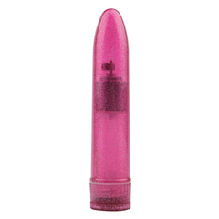 Мини-вибратор Slim Mini Vibe - 13,2 см., Цвет: розовый, фото 