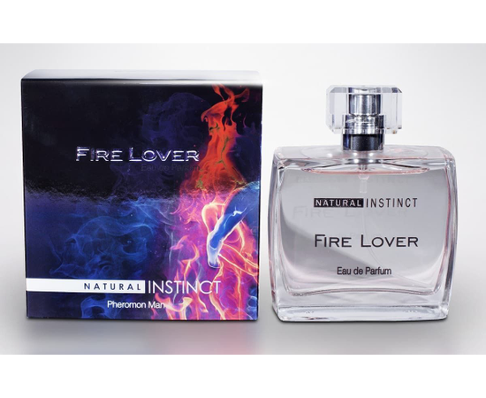 Мужская парфюмерная вода с феромонами Natural Instinct Fire Lover - 100 мл., фото 