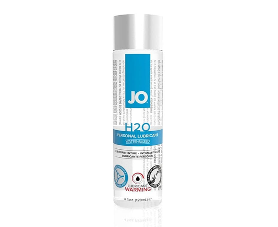 Возбуждающий лубрикант на водной основе JO Personal Lubricant H2O Warming - 120 мл., фото 