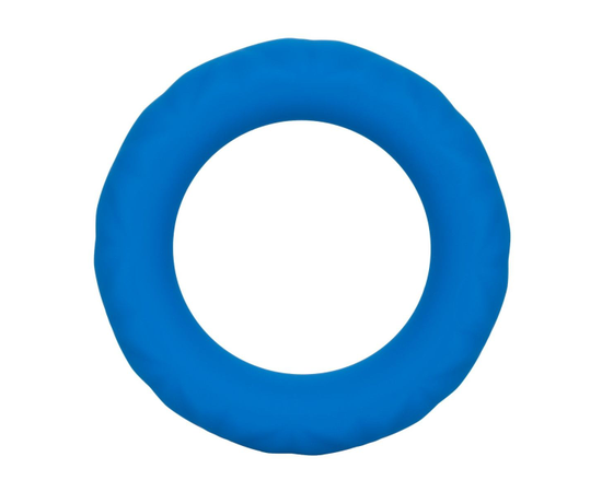Синее эрекционное кольцо Link Up Ultra-Soft Max, фото 
