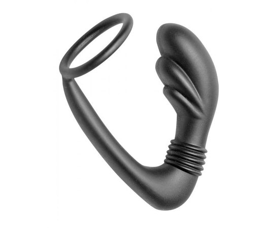 Эрекционное кольцо с анальным стимулятором Cobra, фото 