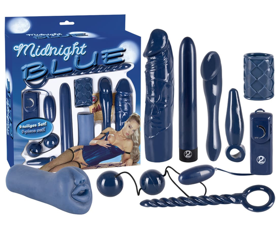 Эротический набор Midnight Blue Set, фото 