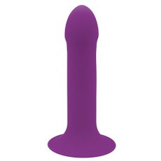 Фиолетовый дилдо на присоске  HITSENS 6 - 13,5 см., фото 