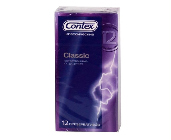 Презервативы CONTEX Classic - 12 шт., фото 