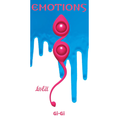 Вагинальные шарики Emotions Gi-Gi, Цвет: розовый, фото 
