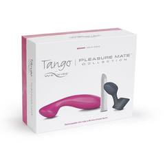 Набор с двумя насадками We-Vibe Tango Pleasure Mate Collection, Цвет: розовый, фото 