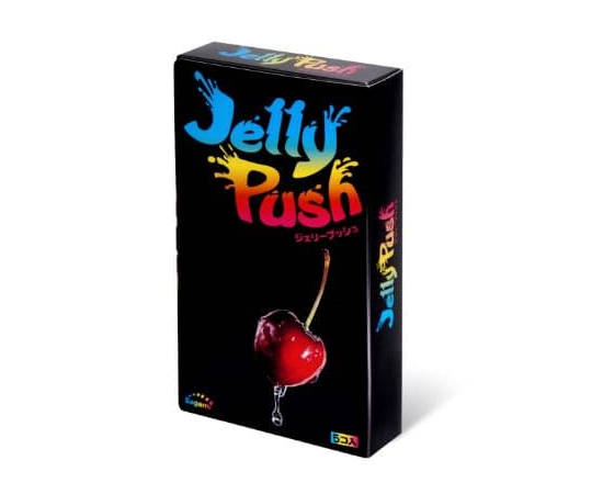 Розовые презервативы Sagami Jelly Push - 5 шт., Объем: 5 шт., Цвет: прозрачный, фото 