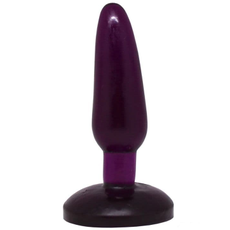 Фиолетовая анальная пробка HONEY DOLLS - 16 см., фото 