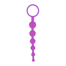 Анальная цепочка DRAGONZ TALE ANAL - 20 см., Цвет: фиолетовый, фото 