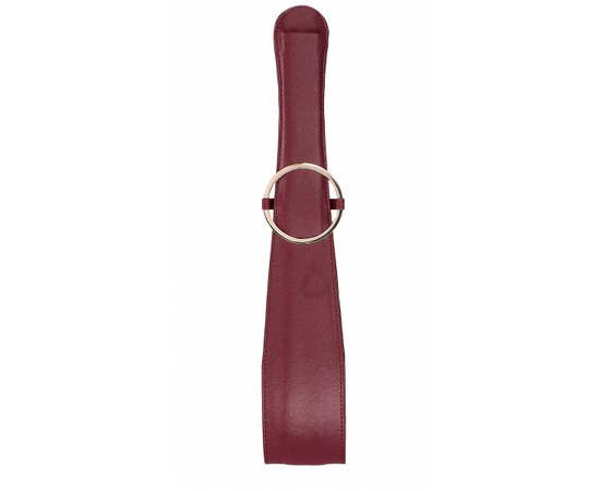Шлепалка Belt Flogger - 54 см., Цвет: бордовый, фото 
