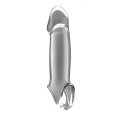 Прозрачная насадка с подхватом Stretchy Penis Extension No.33, фото 
