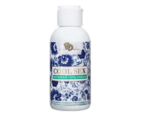 Интимная гель-смазка COOL SEX с легким пролонгирующим эффектом - 100 мл., Объем: 100 мл., фото 