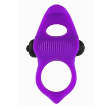 Фиолетовое эрекционное виброкольцо Lingus MAX, Цвет: фиолетовый, фото 