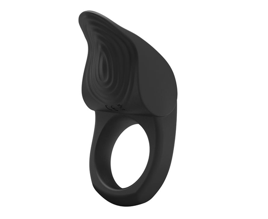 Черное эрекционное кольцо с вибрацией Vibrating Susanna, фото 